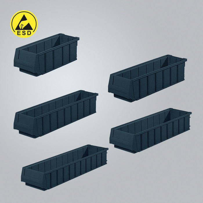 ESD CLOSED Front Stackable Picking bins ESD CLOSED Front Stackable Picking bins
